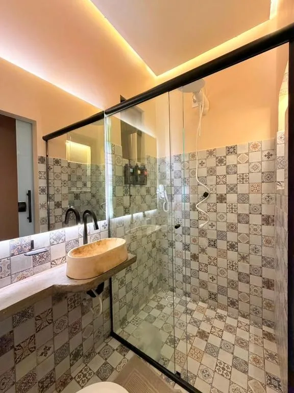 Ambiente da acomodação da Casas Marias